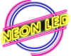 logo neon led bogota BRILLANTE